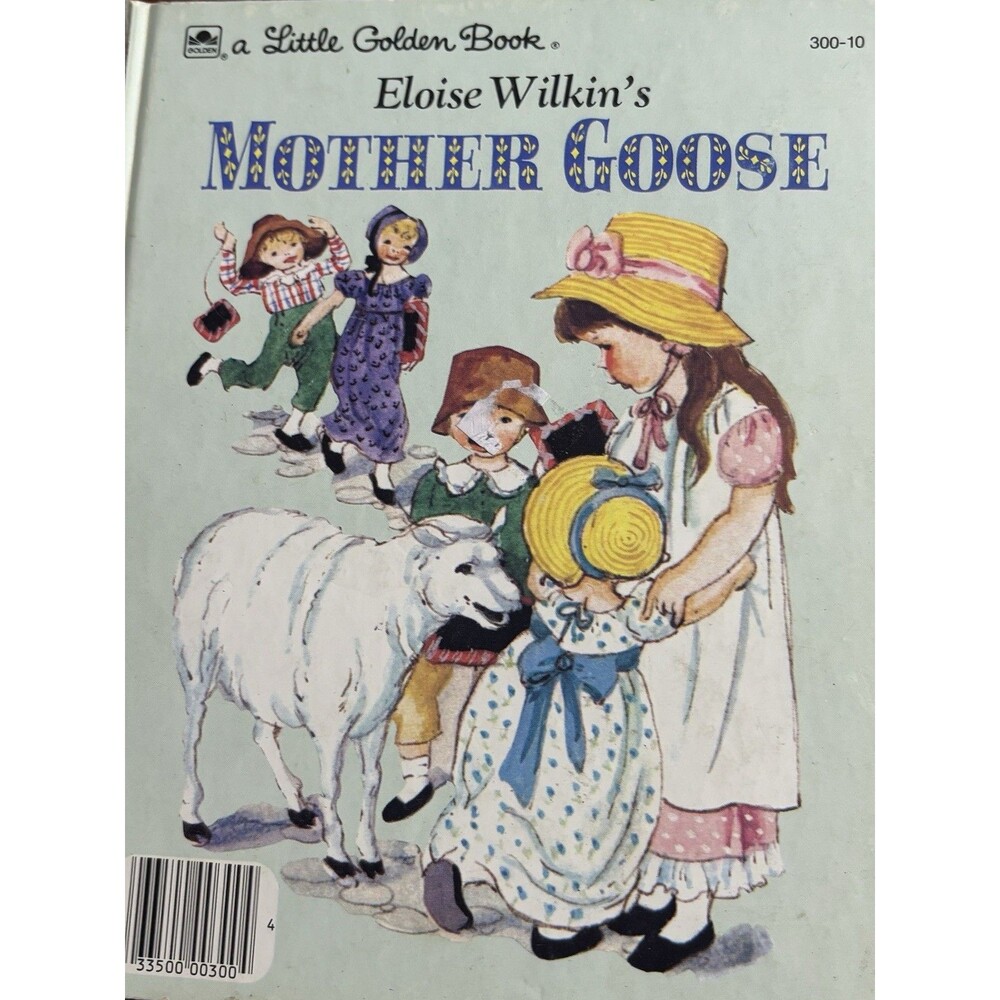 Western Publishing Illustrated Hardcover Eloise Wilkin Mother Goose 1961